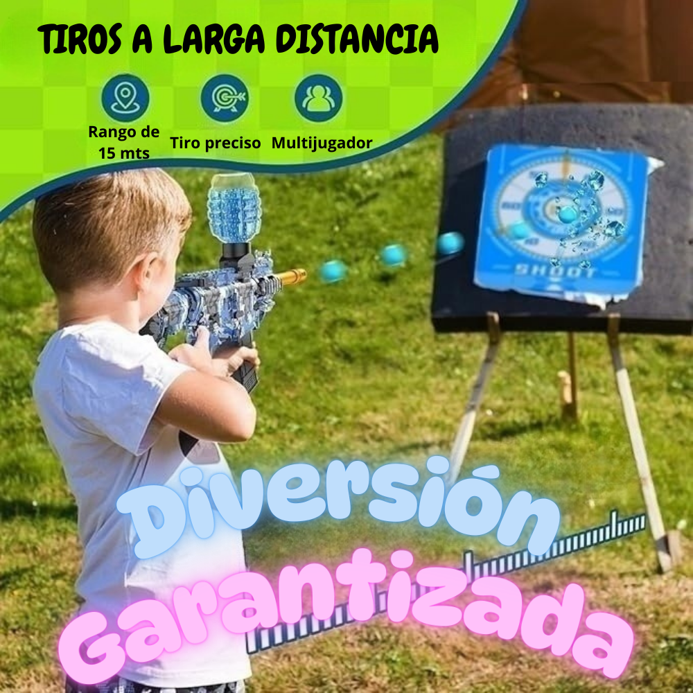 PISTOLA DE  HIDROGEL  ELECTRICA JUEGO